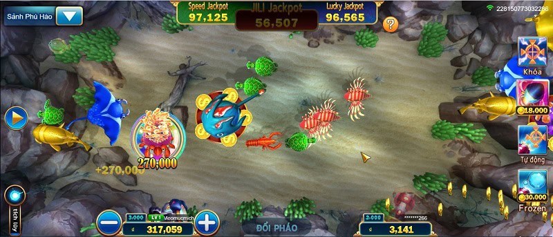 Câu cá độc đắc - Trải nghiệm game bắn cá thưởng khủng tại Kingfun