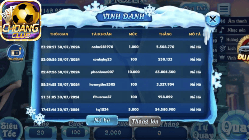 Frozen Game - Săn Thưởng Tiền Tỷ Cùng Nữ Hoàng Băng Giá